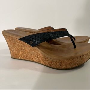 UGG wedge Sandal Size 8.5